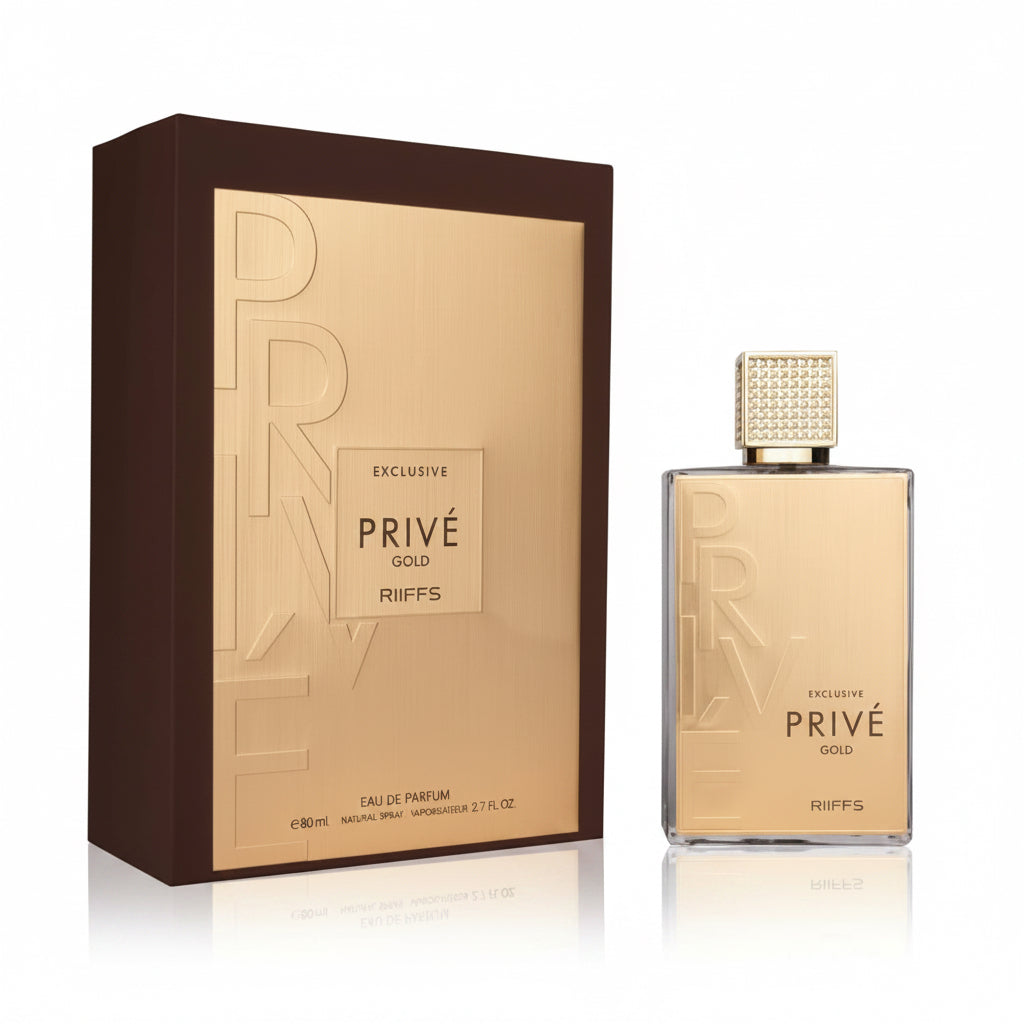 Parfum Exclusive Privé Gold de Riiffs - Eau de Parfum Mixte Haute Tenue