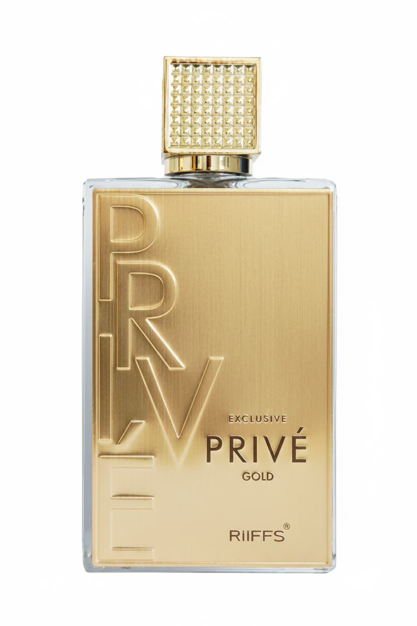 Parfum Exclusive Privé Gold de Riiffs - Eau de Parfum Mixte Haute Tenue